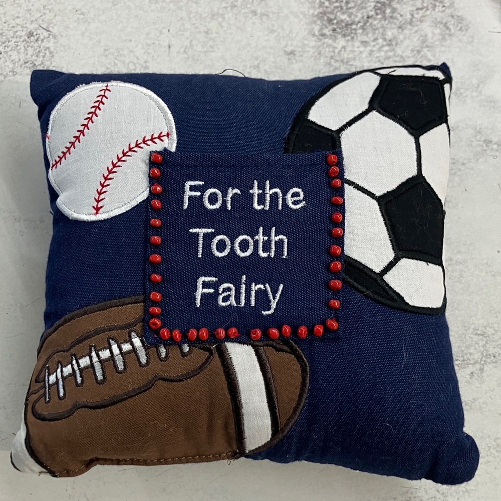 Baby Essentials Blue Tooth Fairy Pillow